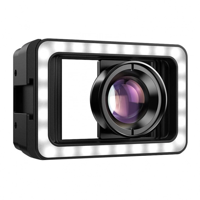 Mobilni makro objektiv z LED diodo