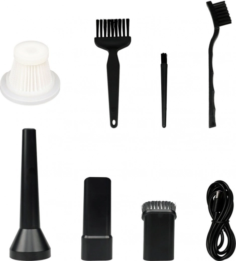 Bogat nabor nastavkov in HEPA filtri