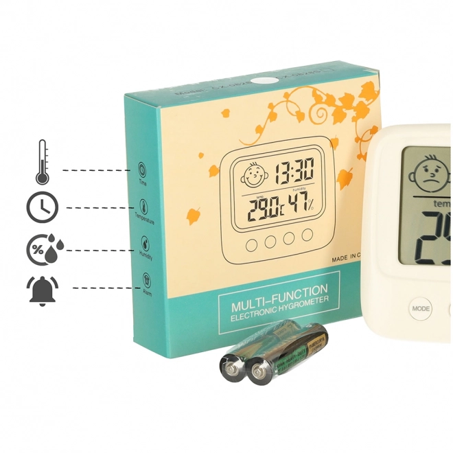 Higrometer z LCD zaslonom