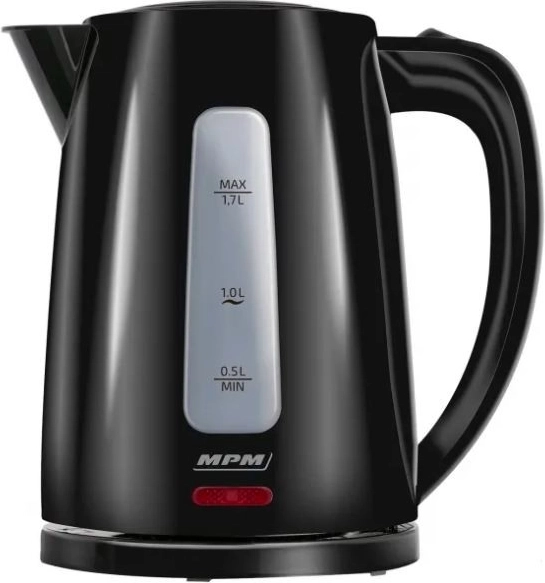 Grelnik vode, črna, 1,7 l