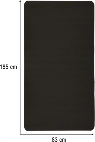 Velikodušne mere 185 × 83 cm