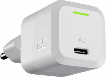 Polnilec Greencell PowerGaN 33 W USB‑C bel