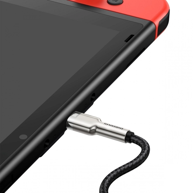 USB-C na USB-C kabel Baseus Cafule 100W, 2m črn