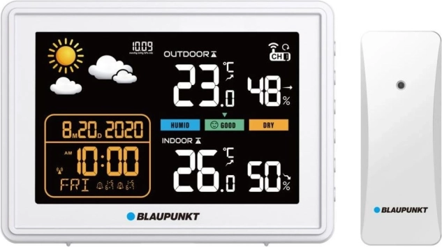 Meteo postaja Blaupunkt WS30WH z brezžičnim tipalom