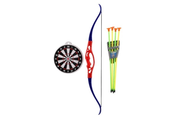 Lok+4 puščice s priseski plast 57cm na kartici
