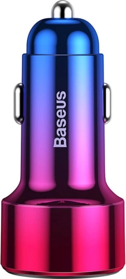 Avtopolnilec BASEUS Magic USB + USB‑C 45 W s hitrim polnjenjem