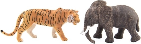 Tiger in slon – ikonični vrsti s safarija