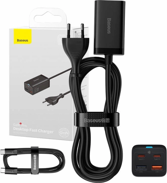 Hitri polnilec Baseus GaN3 Pro 65W