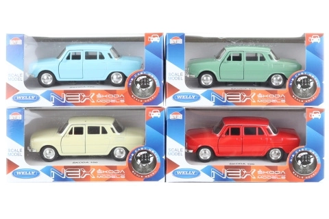 Kovinski model avtomobila Škoda 100 1:34