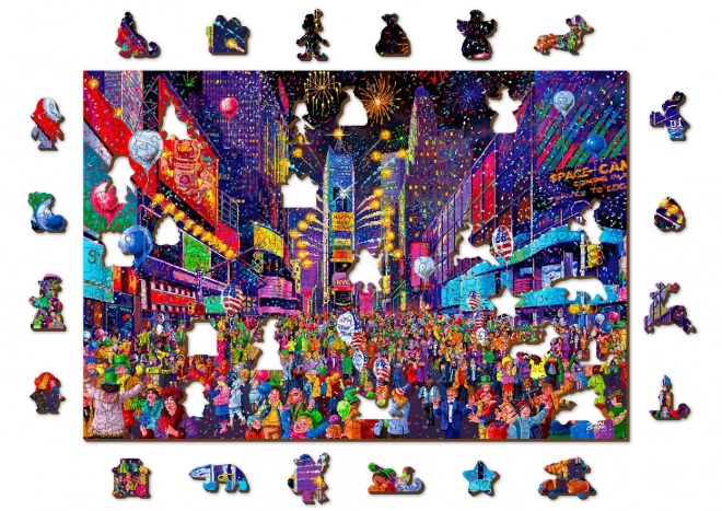 Leseno mesto Lesen puzzle Silvester 2v1, 505 kosov EKO