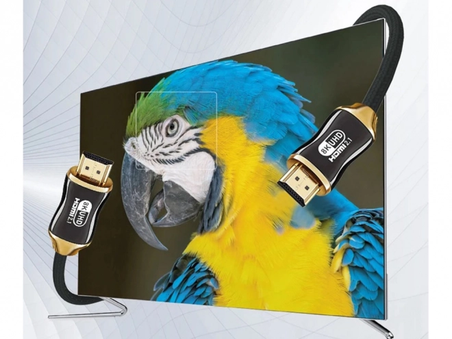 Ultra hiter HDMI kabel 8K 60Hz 4K 120Hz pozlačen 1,5 m
