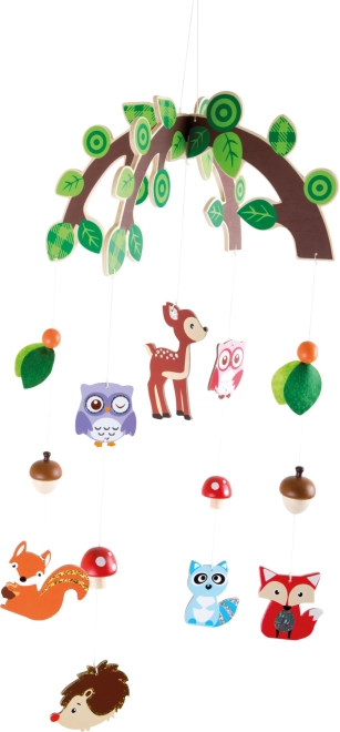 Small Foot Viseči vrtiljak Gozdna Živalca
