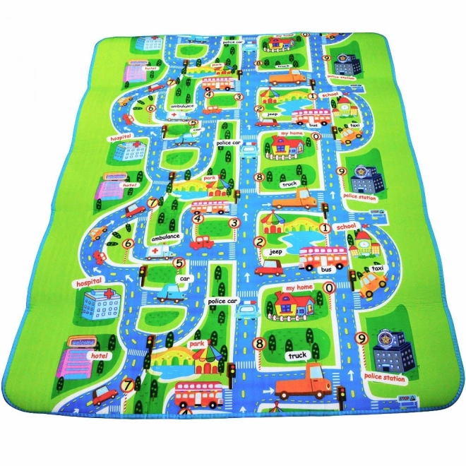 Igralna penasta podloga Mesto - 160 x 200 cm