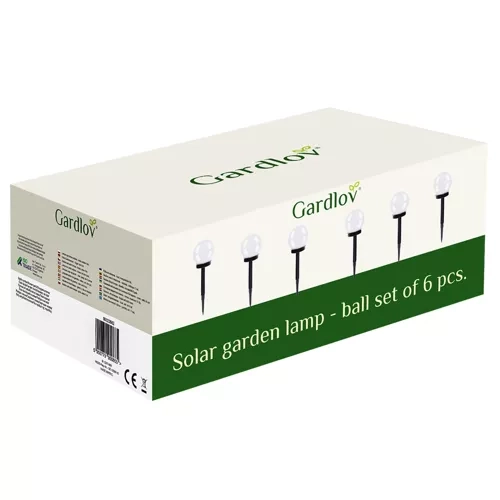 Set solarnih vrtnih svetilk 6 kosov. 23562