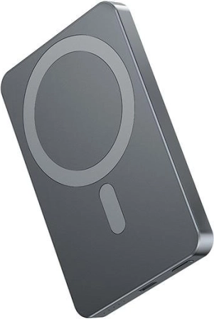 Brezžična powerbanka MagSafe 5000mAh Siva