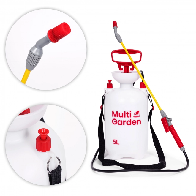 Ročni tlačni razpršilec za vrt MultiGarden 5L