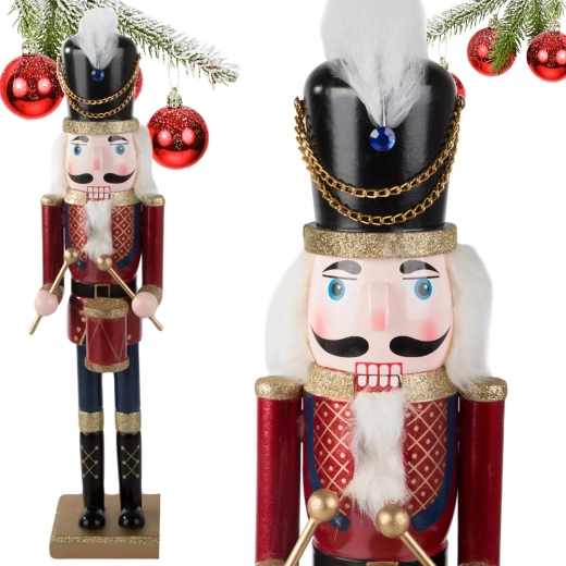 Leseni Hrestač vojak – božična dekorativna figurica 50 cm