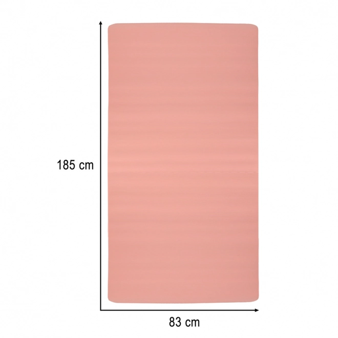 Debela joga blazina 185x80x1,5 cm roza