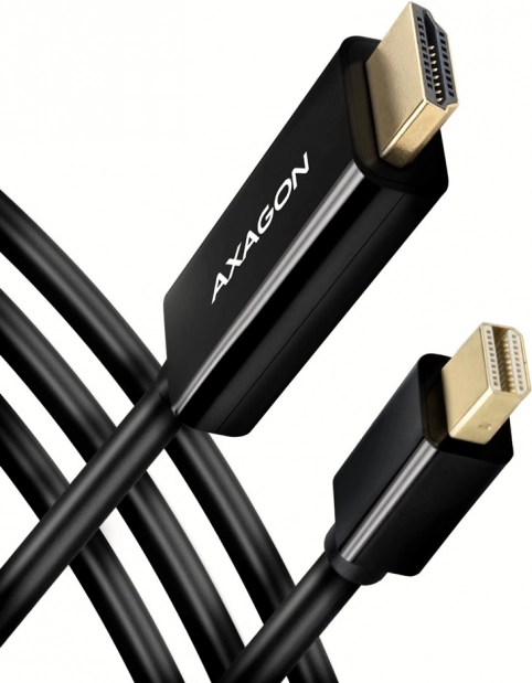 Aktivni kabel Mini DisplayPort na HDMI 1.4, 1,8 m — AXAGON