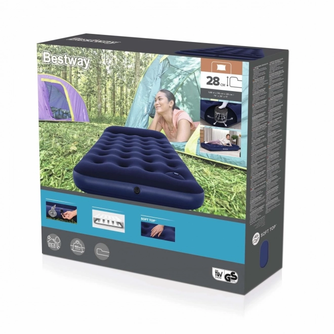 Velur vzmetnica s črpalko 188/99/28 cm Bestway