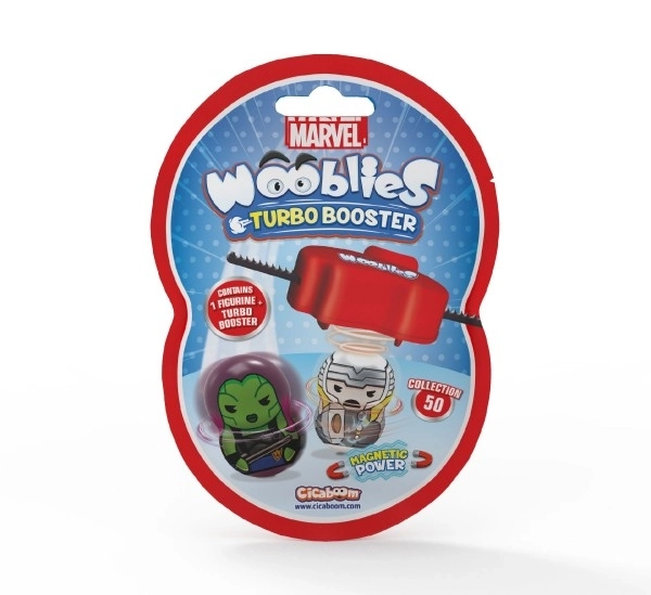 Wooblies magnetne figurice z turbo izstreljevalcem - 4 cm