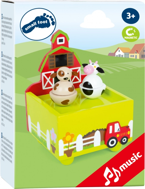 Muzikalna skrinjica kmetija Small Foot