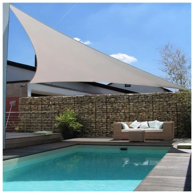 Nepremočljiva sončna ponjava 5x5x5m ModernHome - siva