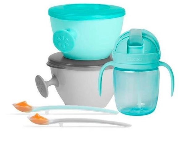 Komplet za hranjenje Easy-Feed Teal/Siva