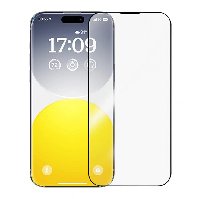 Kaljeno steklo Baseus 0,3 mm za iPhone 15 Pro