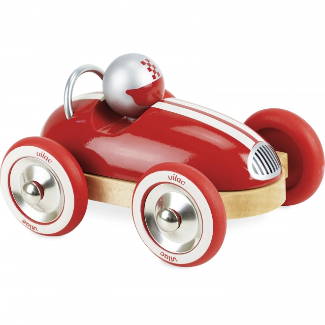 Vilac Leseni avto Roadster vintage rdeč