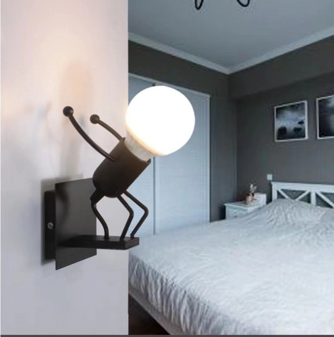 Stenska svetilka Loft črna