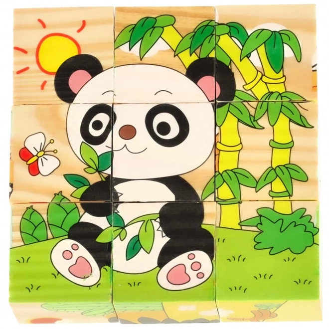 Lesene puzzle Safari 3D