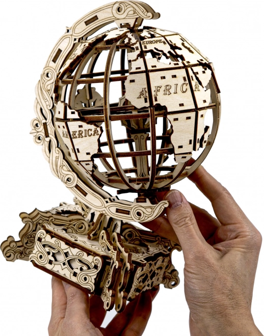 Lesena 3D sestavljanka Wooden City Globus 231 kosov