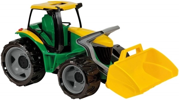 Otroški traktor z žlico Zeleno-Rumeni