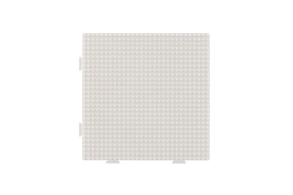 Podloga za likalne perle Hama - povezujoči kvadrat 4 kosi na kartici 20x24x3cm