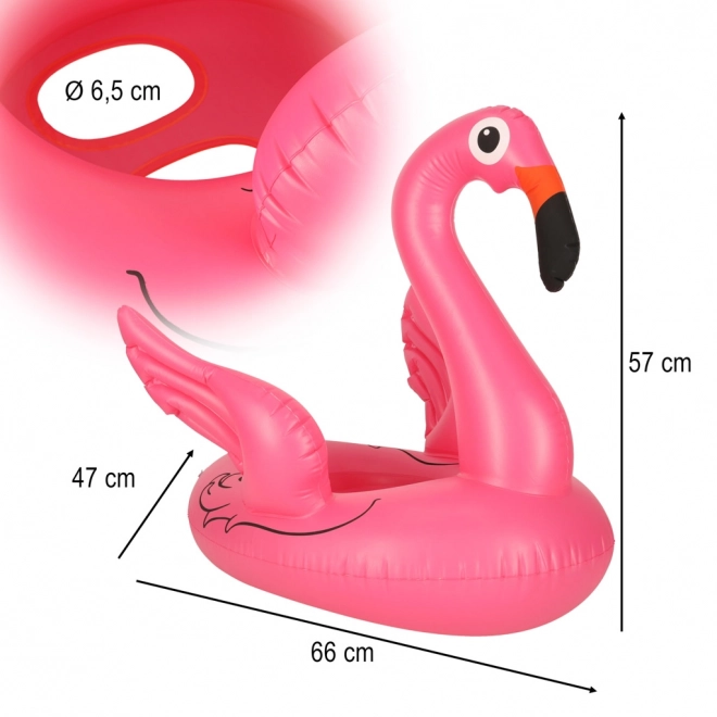 Otroška napihljiva pontonska kolesa flamingo
