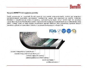Tradicionalna ponev Tivano Berretti, 28 cm