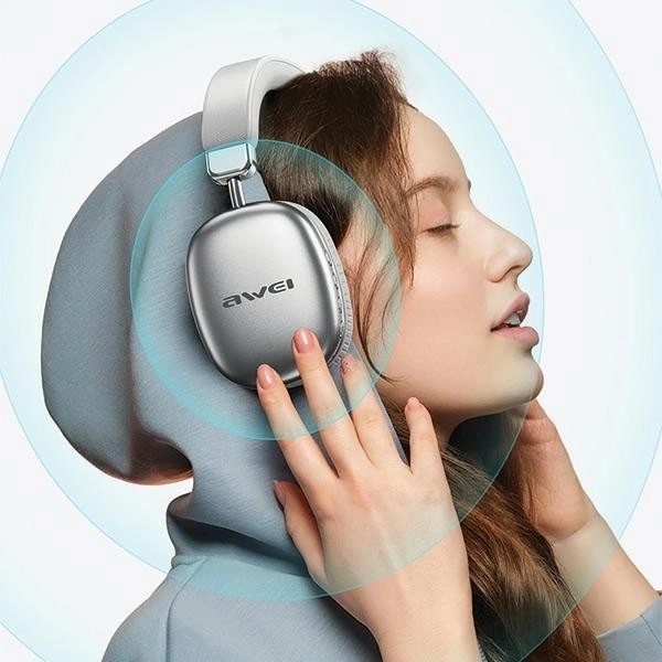 Bluetooth slušalke AT7 v ušes črne barve