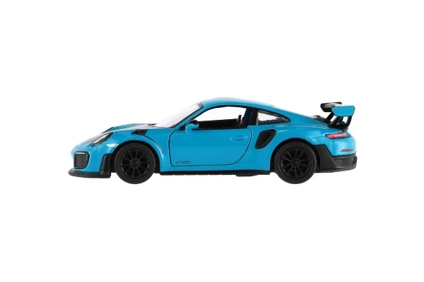Avto Kinsmart Porsche 911 GT2 RS kov/plast 13 cm 4 barve na vzvratno navijanje 12 kos v škatli