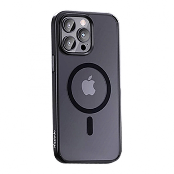 Magnetni ovitek za iPhone 15 Pro črne barve
