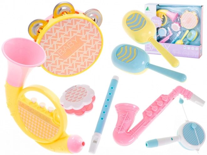 Set pasteljnih glasbil