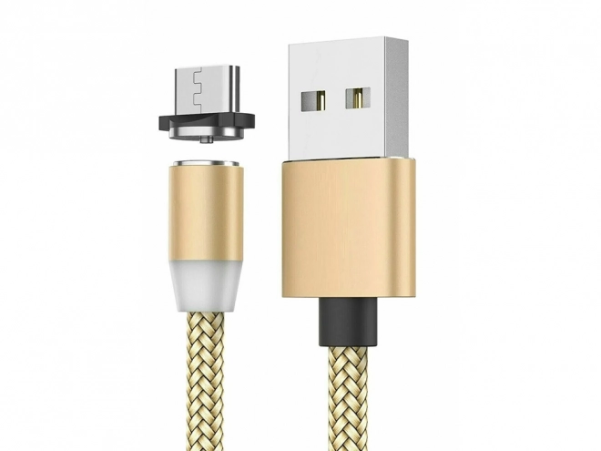 Magnetni polnilni kabel 3v1 micro USB, tip-c in lightning, 1m