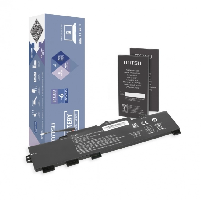 Baterija Mitsu HP EliteBook TT03XL 4400mAh