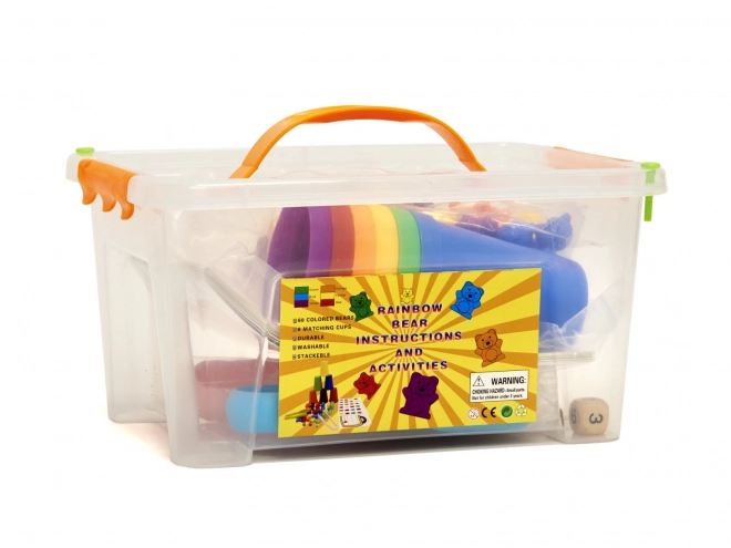 Izobraževalni medvedki Montessori - 116 delov