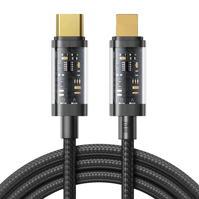 Kabel USB-C na Lightning Joyroom 20W 1,2 m črn