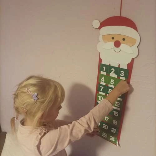 Viseči adventni koledar Ruhhy 22252