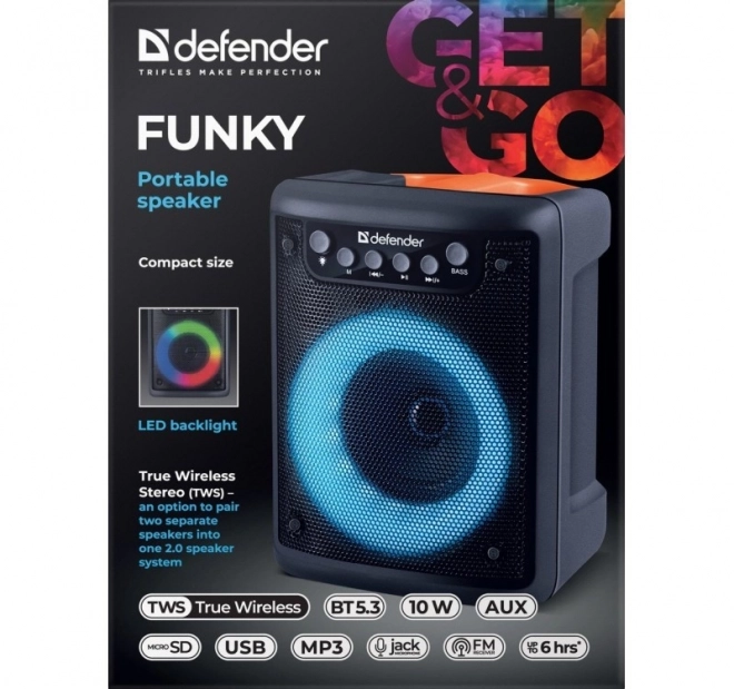 Bluetooth zvočnik FUNKY 10W