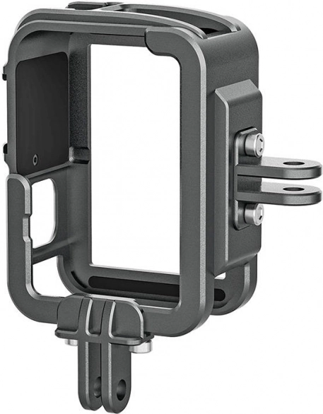 Telesin aluminijasto ohišje za GoPro HERO 12/11/10/9 z navpičnim adapterjem