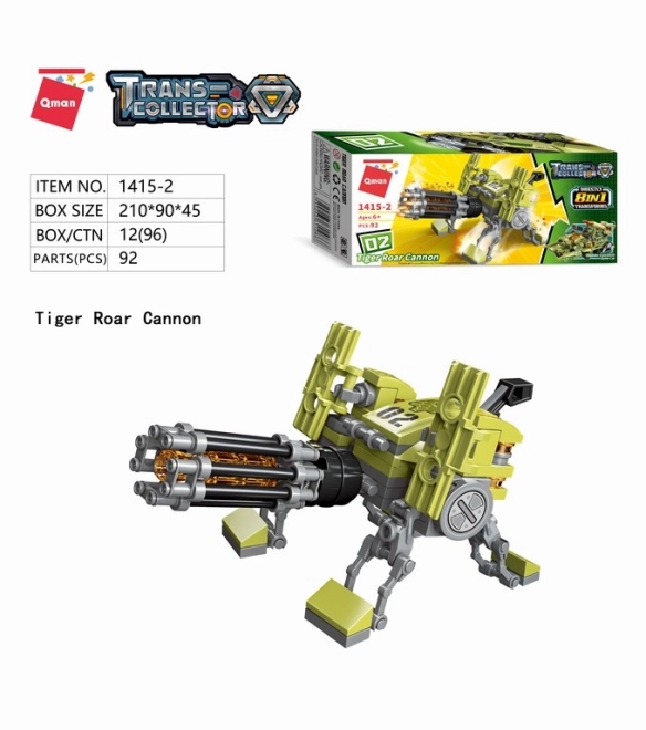 Qman Gromska ekspedicija bojno vozilo 1415 set 8v1