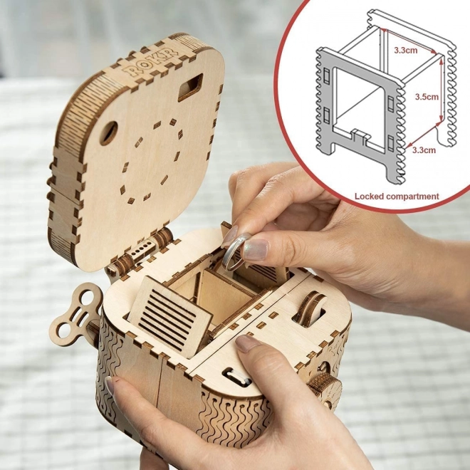 RoboTime 3D lesen mehanski puzzle Nakitnica